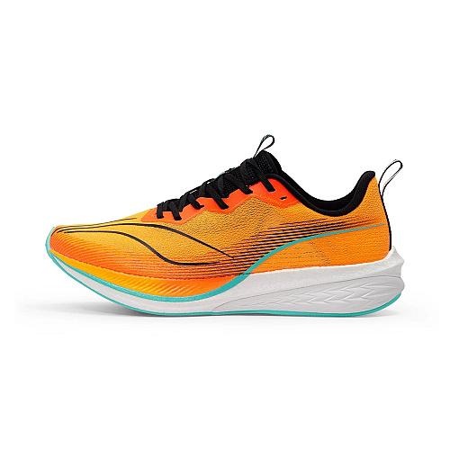 ARMT013-3-Racing Running Shoes (Fluorescent Bright Orange)